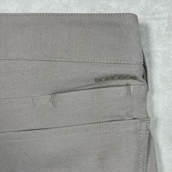 Bonobos Golf 32W 34L Slim Fit Stretch Band Sand Color Khaki Performance Pants - Picture 10 of 11